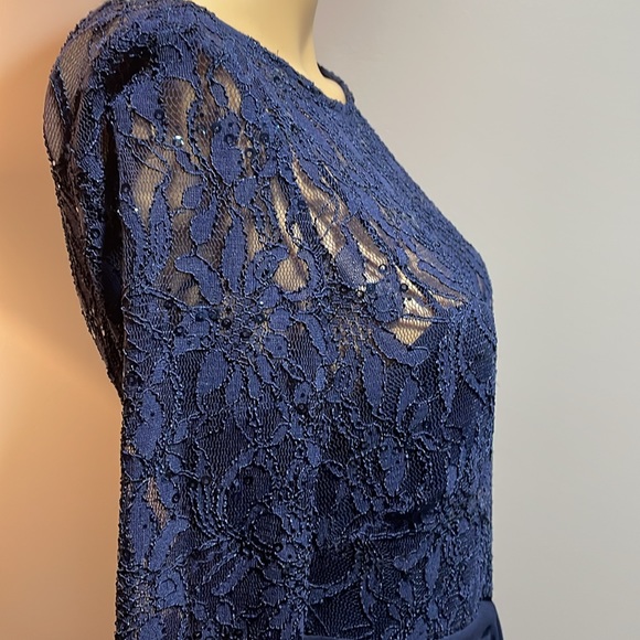 Ralph Lauren Navy Evening Dress - Picture 6 of 11